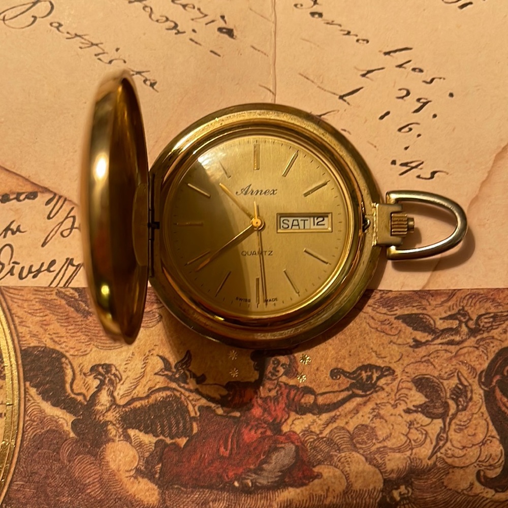 Vintage Arnex Swiss pocket watch